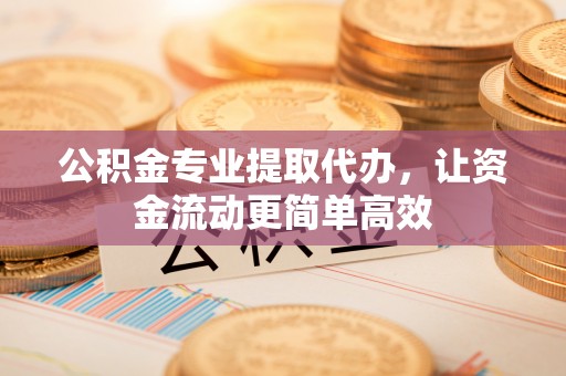 任城公积金专业提取代办，让资金流动更简单高效