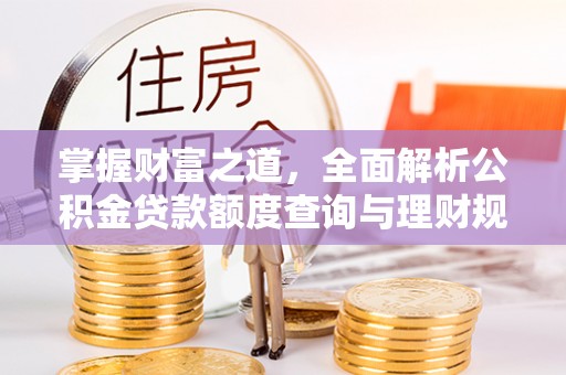 任城掌握财富之道，全面解析公积金贷款额度查询与理财规划
