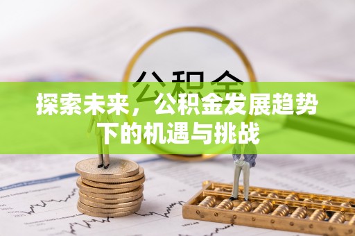 任城探索未来，公积金发展趋势下的机遇与挑战