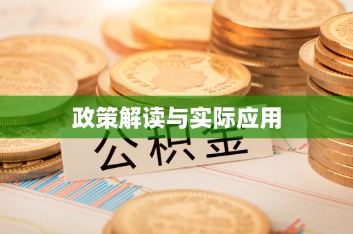 任城政策解读与实际应用