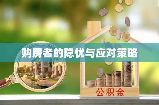 任城购房者的隐忧与应对策略
