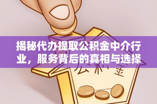 任城揭秘代办提取公积金中介行业，服务背后的真相与选择指南
