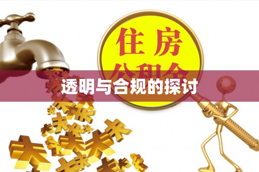 任城透明与合规的探讨