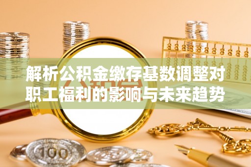 任城解析公积金缴存基数调整对职工福利的影响与未来趋势