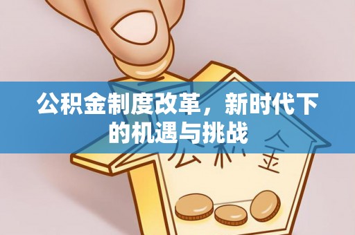 任城公积金制度改革，新时代下的机遇与挑战