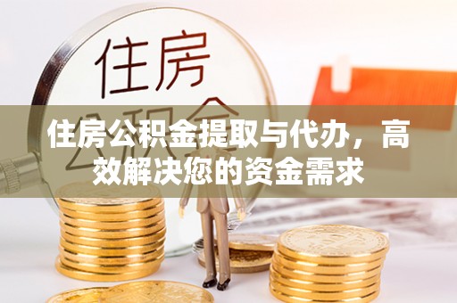 任城住房公积金提取与代办，高效解决您的资金需求