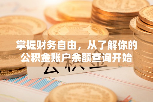 任城掌握财务自由，从了解你的公积金账户余额查询开始