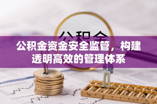 任城公积金资金安全监管，构建透明高效的管理体系