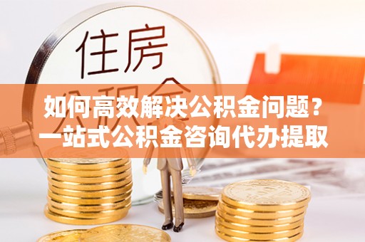 任城如何高效解决公积金问题？一站式公积金咨询代办提取服务全解析