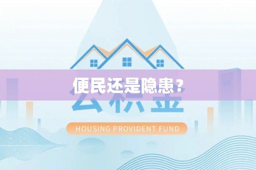 任城便民还是隐患？
