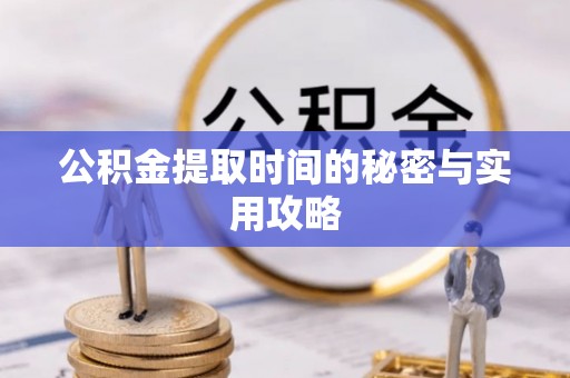 任城公积金提取时间的秘密与实用攻略