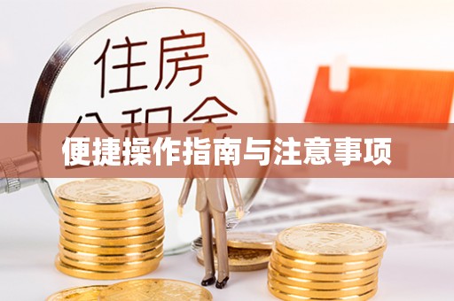 任城便捷操作指南与注意事项