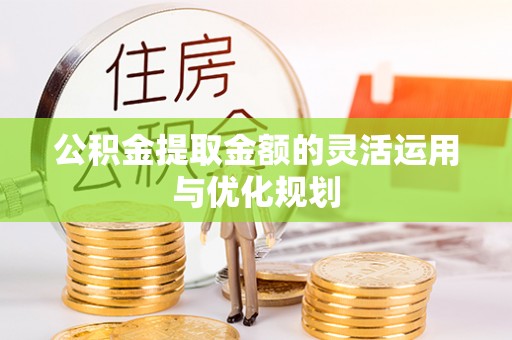 任城公积金提取金额的灵活运用与优化规划